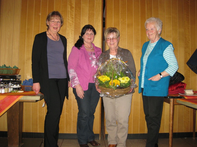 Abtteilungsleitung Damengymnastik110321 04 JHV Vorstand 2011